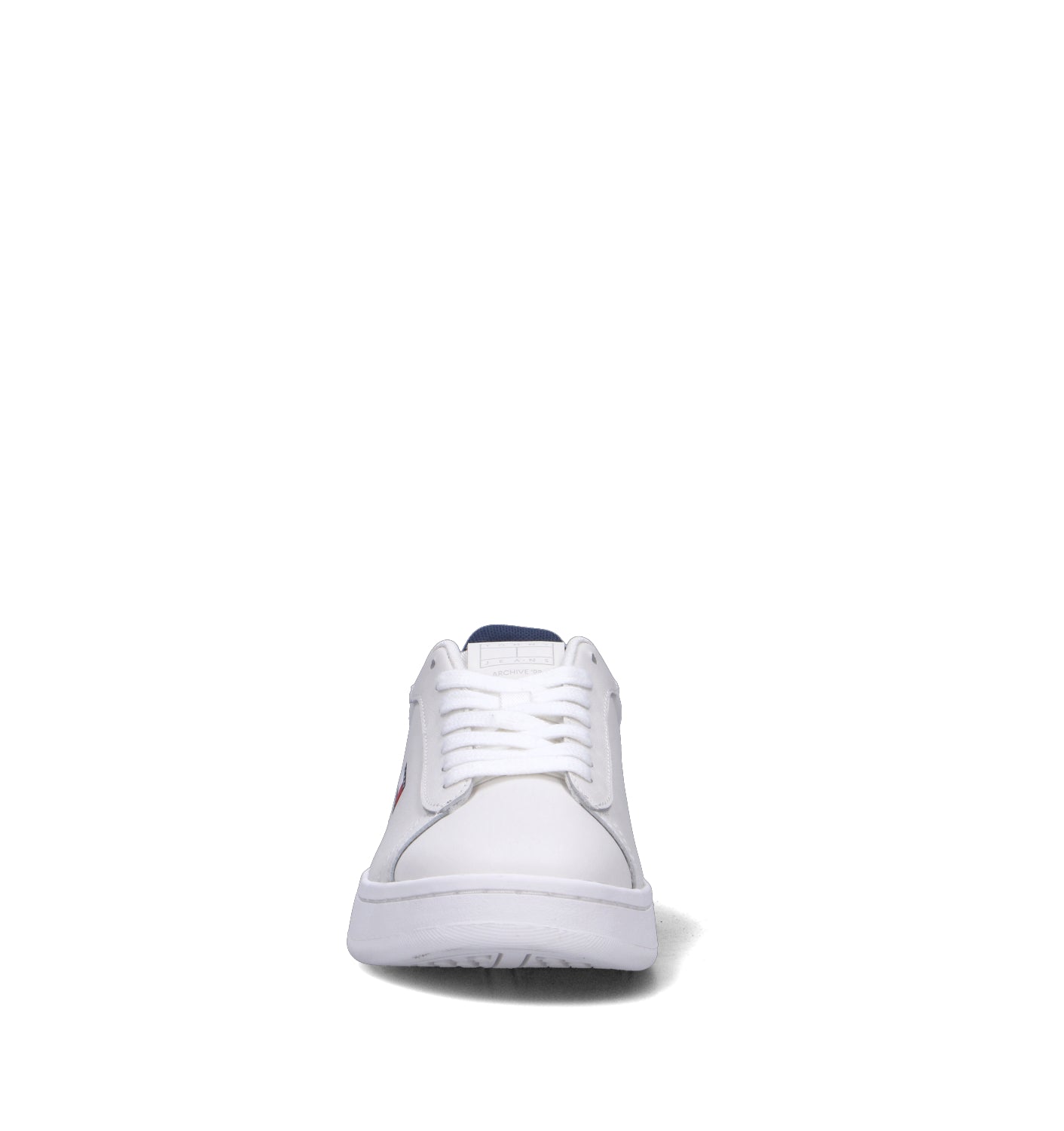 TOMMY HILFIGER Sneaker donna bianca in pelle