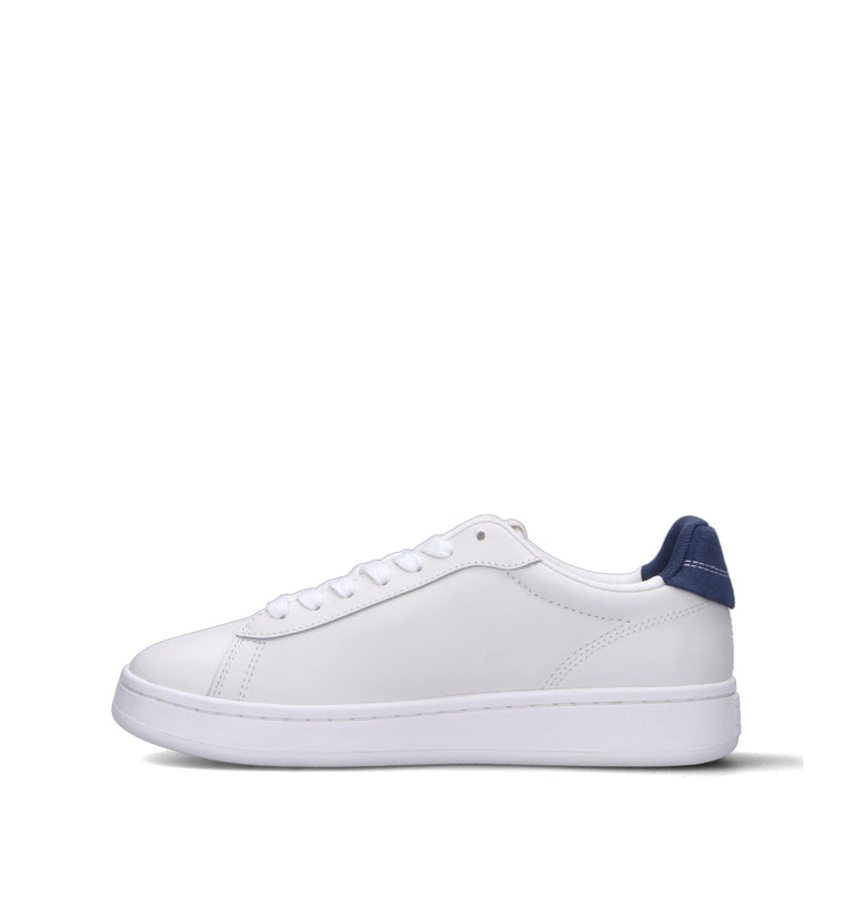TOMMY HILFIGER Sneaker donna bianca in pelle