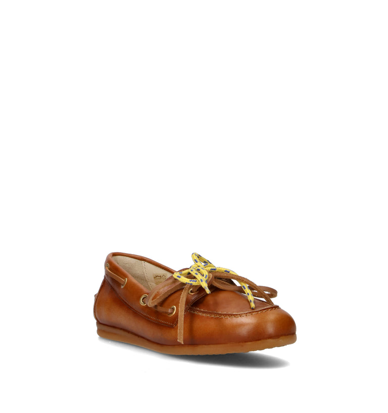 FELMINI Scarpa barca donna marrone in pelle