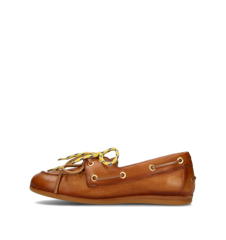 FELMINI Scarpa barca donna marrone in pelle