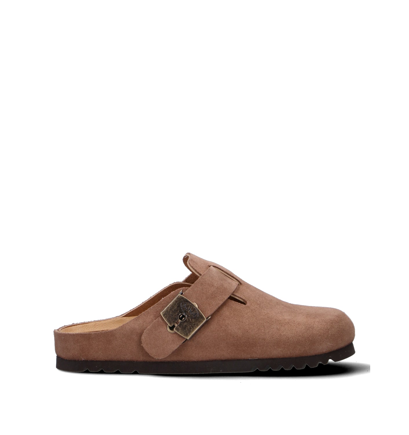 SCHOLL Sabot uomo taupe in suede