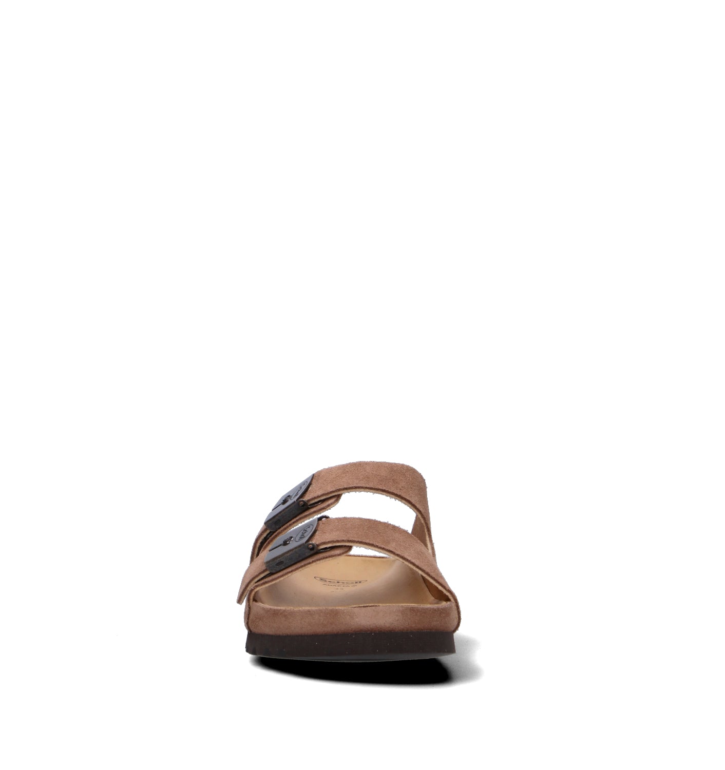 SCHOLL Ciabatta uomo taupe in suede