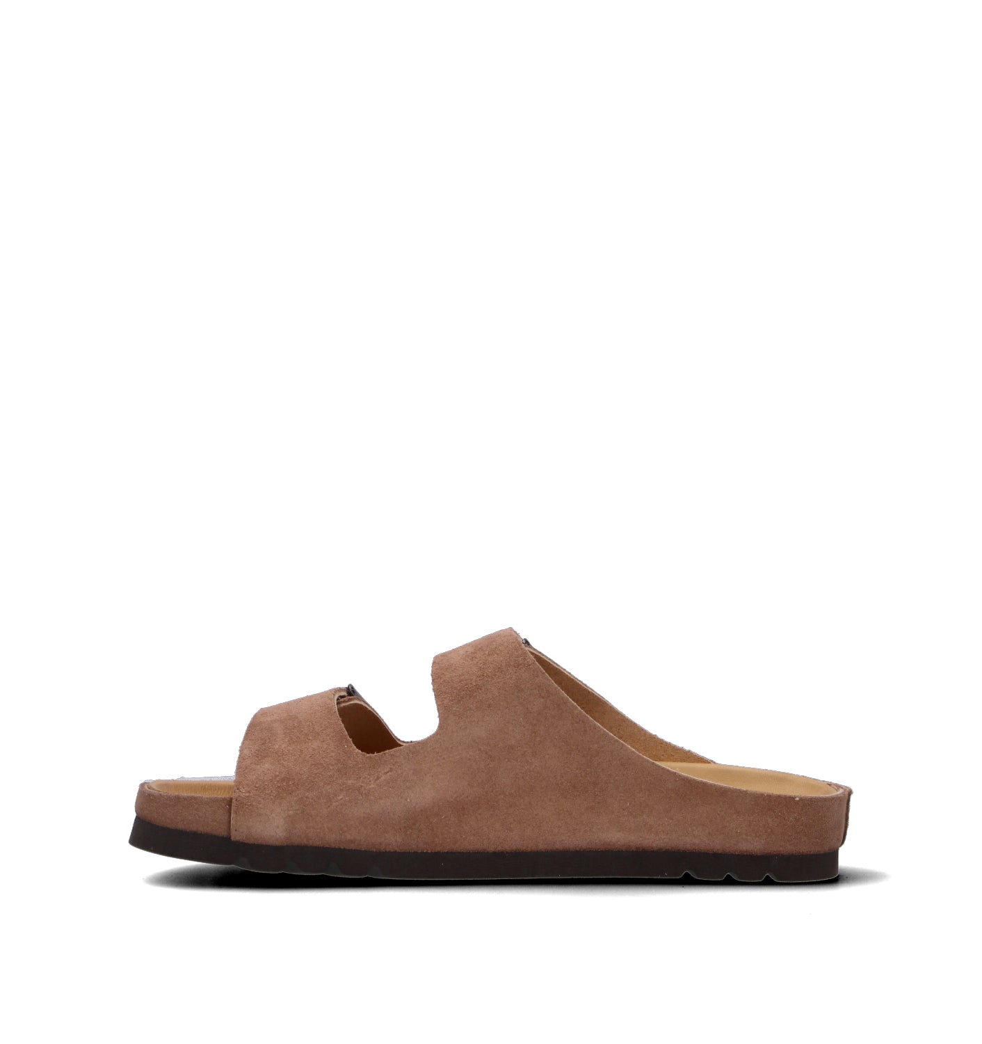 SCHOLL Ciabatta uomo taupe in suede