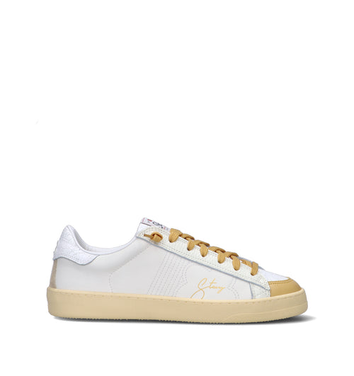STACY Sneaker donna bianca in pelle