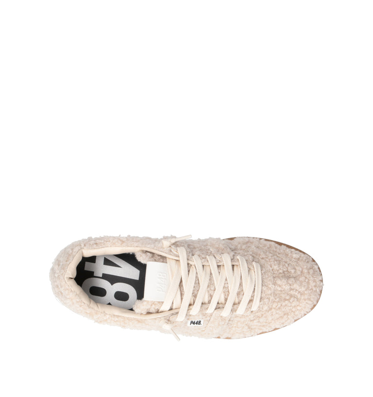 P448 Sneaker donna bianca