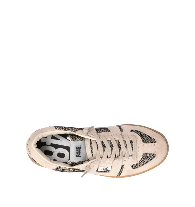 P448 Sneaker donna beige