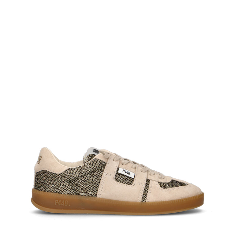 P448 Sneaker donna beige