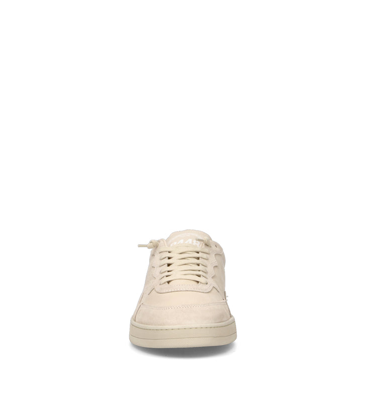 P448 Sneaker uomo panna in nabuk