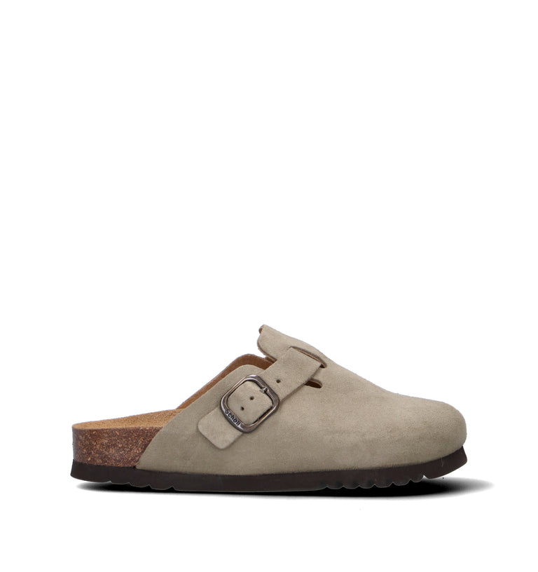 SCHOLL Sabot donna salvia in suede
