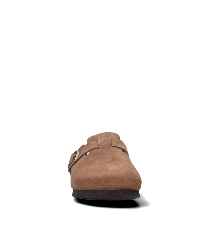 SCHOLL Sabot donna taupe in suede
