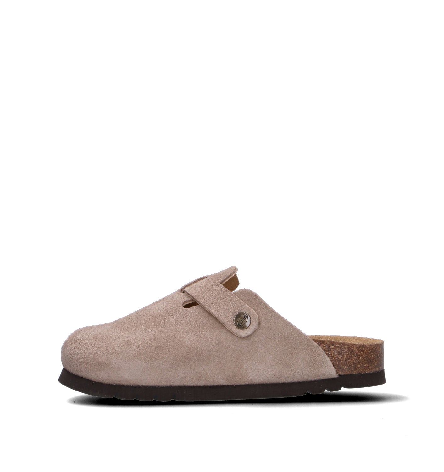 SCHOLL Sabot donna beige in suede
