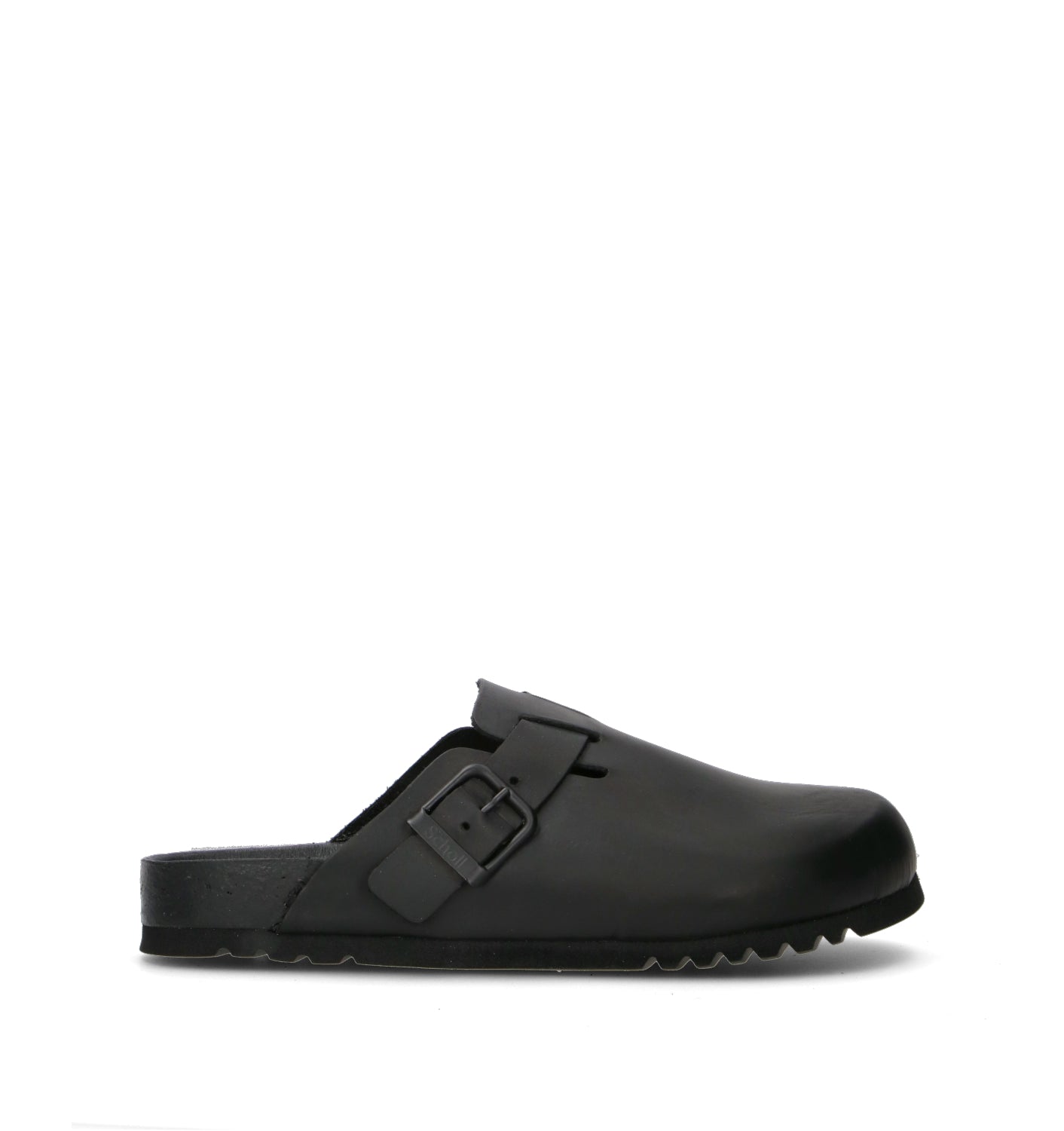 SCHOLL Sabot uomo nero in pelle