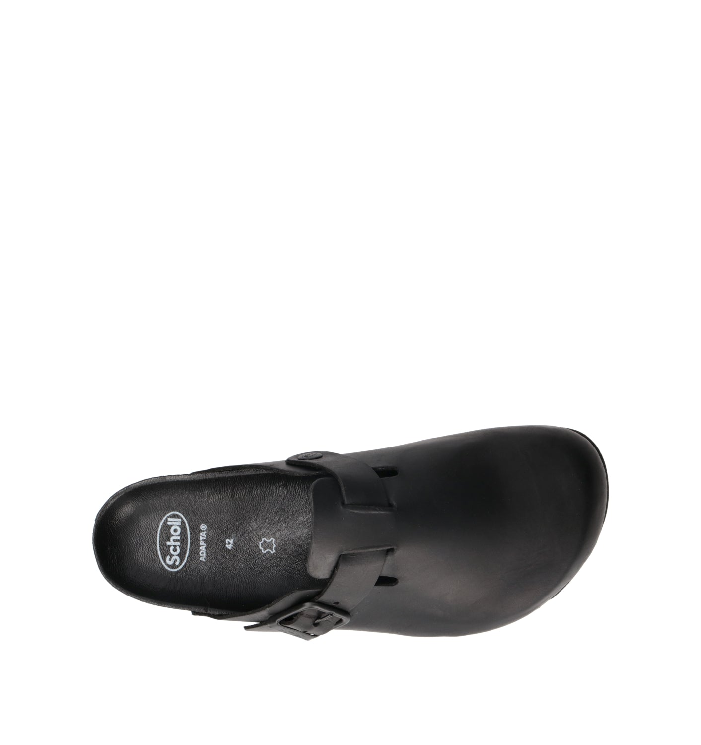SCHOLL Sabot uomo nero in pelle