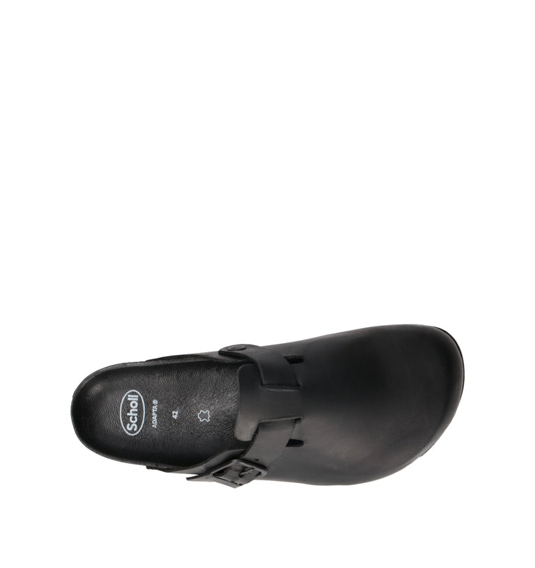 SCHOLL Sabot uomo nero in pelle