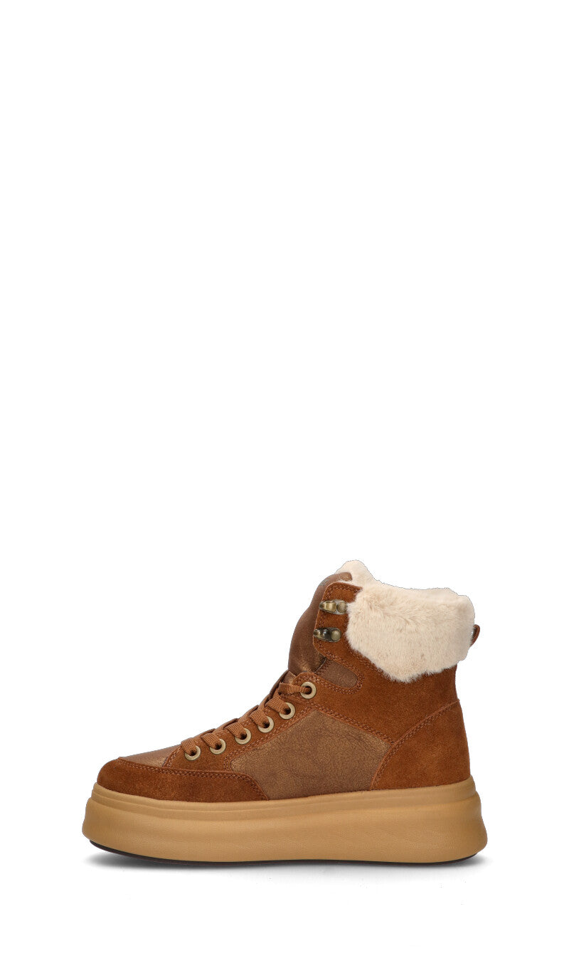 BLAUER Pedula donna cognac in suede