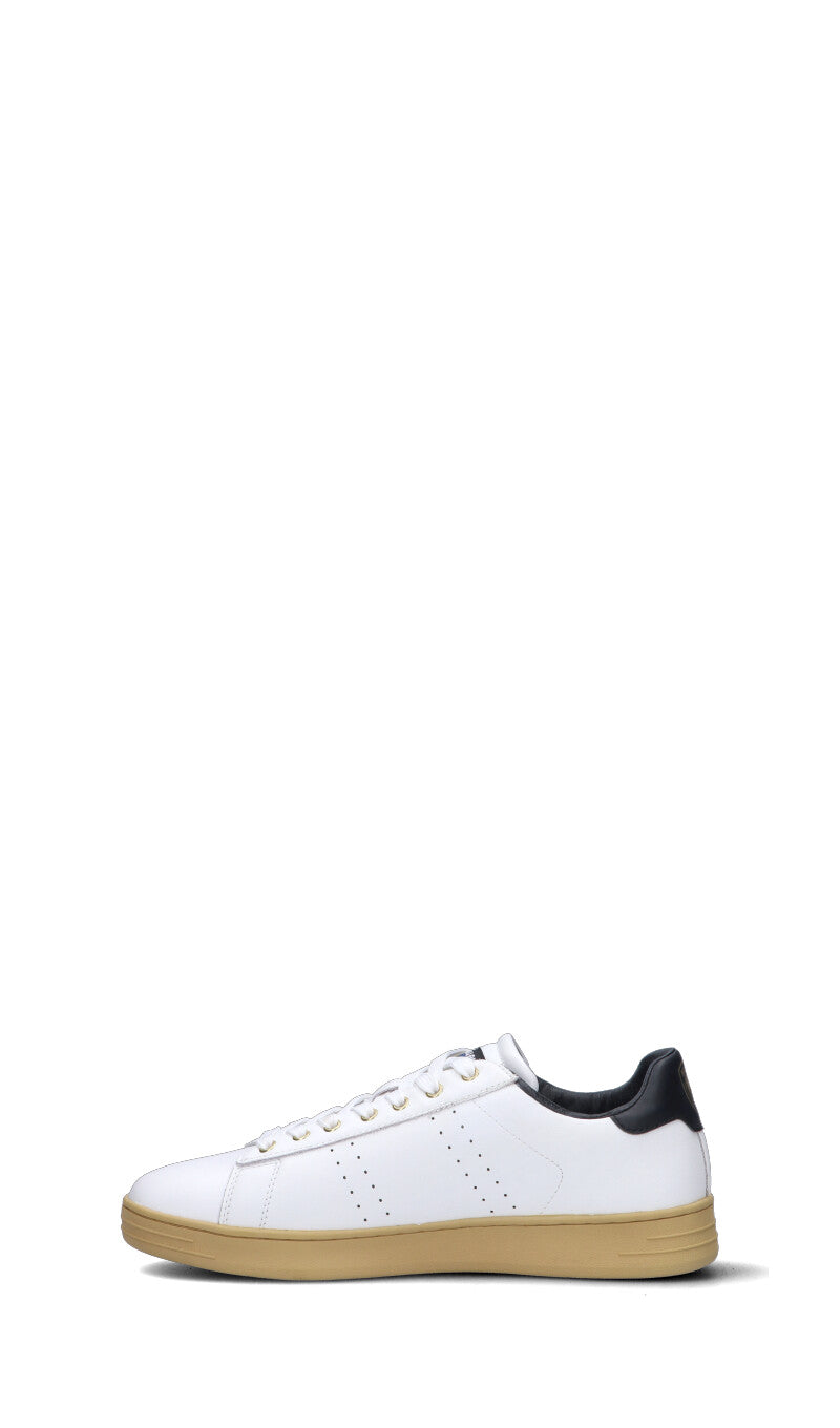 BLAUER Sneaker uomo bianca/nera in pelle