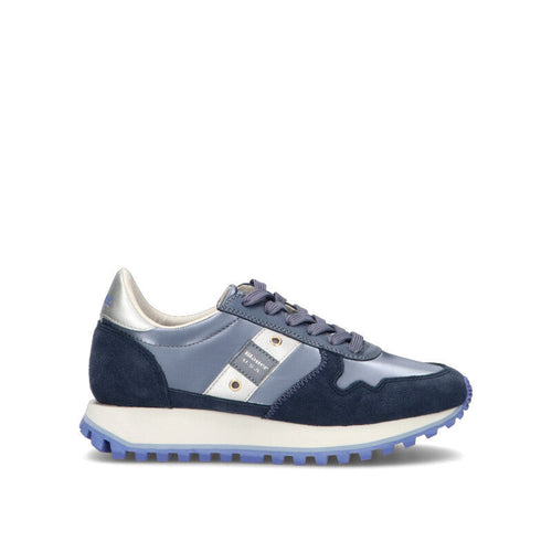 BLAUER Sneaker donna blu in suede