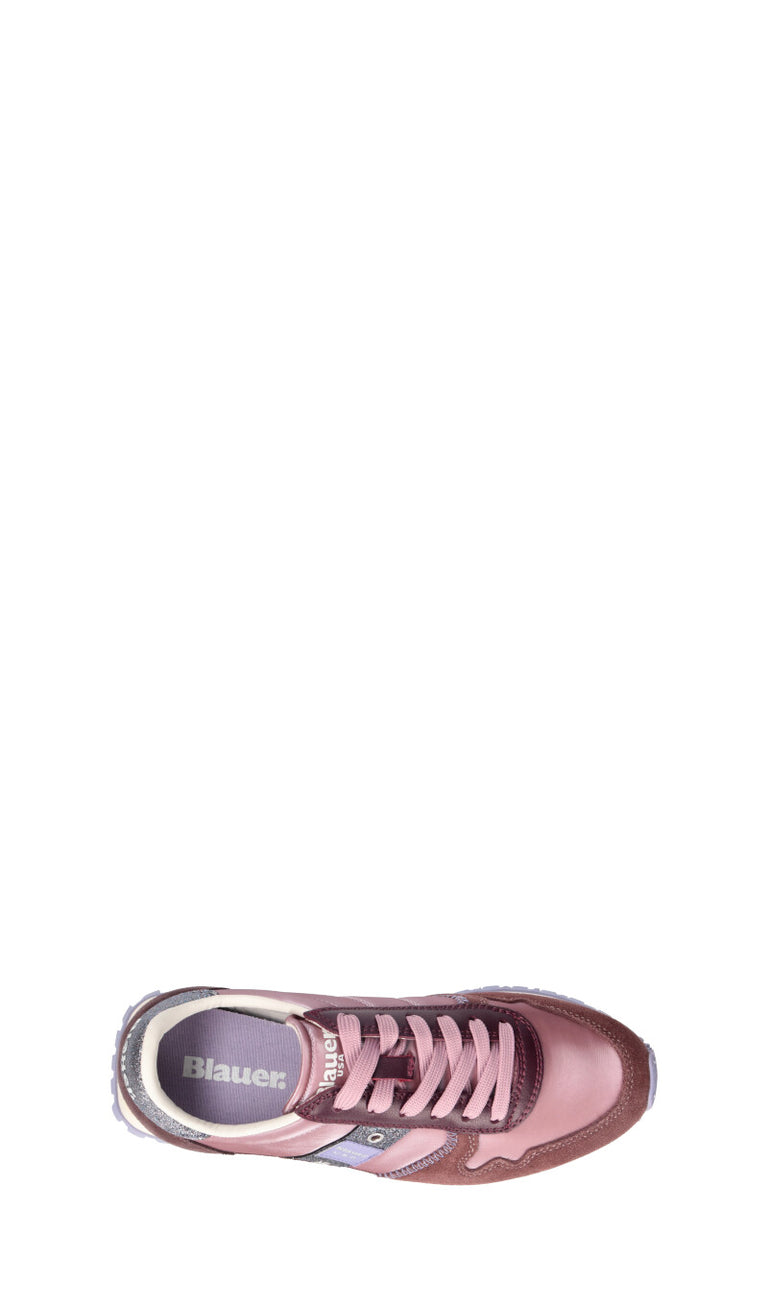 BLAUER Sneaker donna rosa in suede
