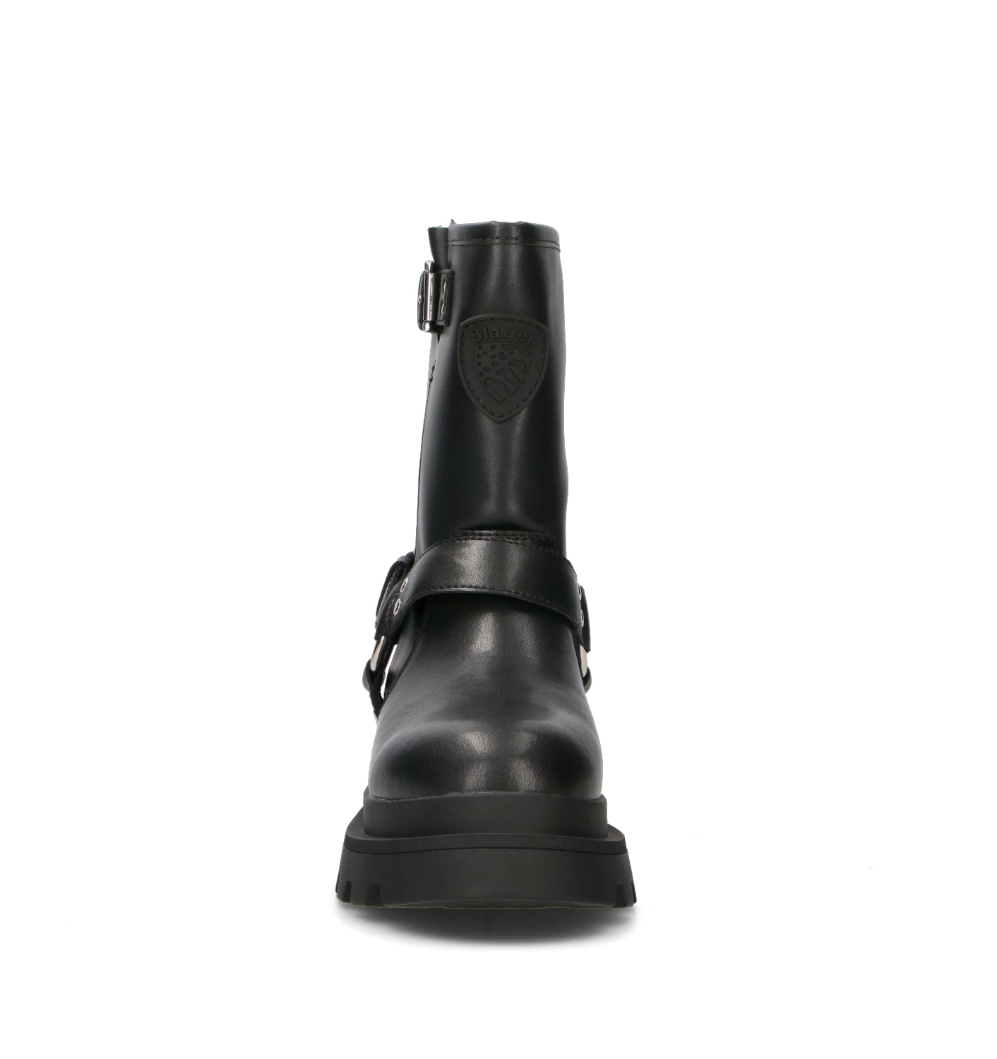 BLAUER Stivale donna nero in pelle