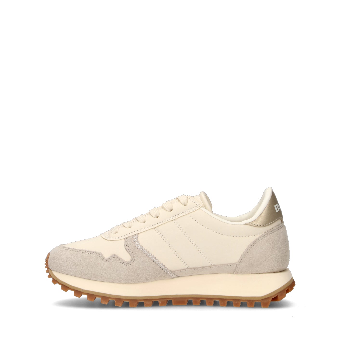 BLAUER Sneaker donna panna in suede