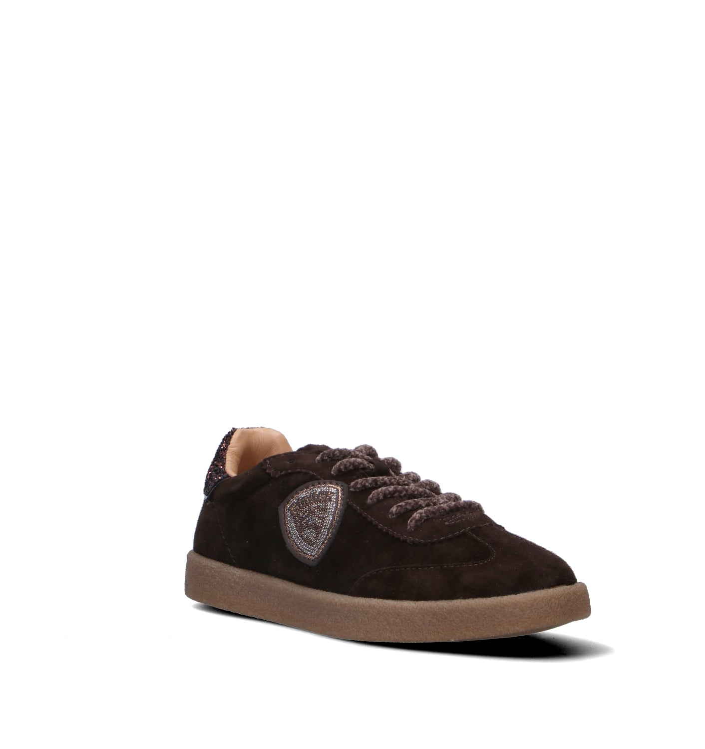 BLAUER Sneaker donna marrone in suede