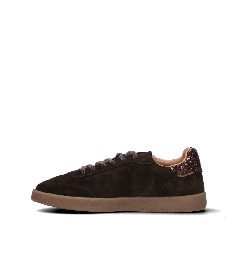 BLAUER Sneaker donna marrone in suede