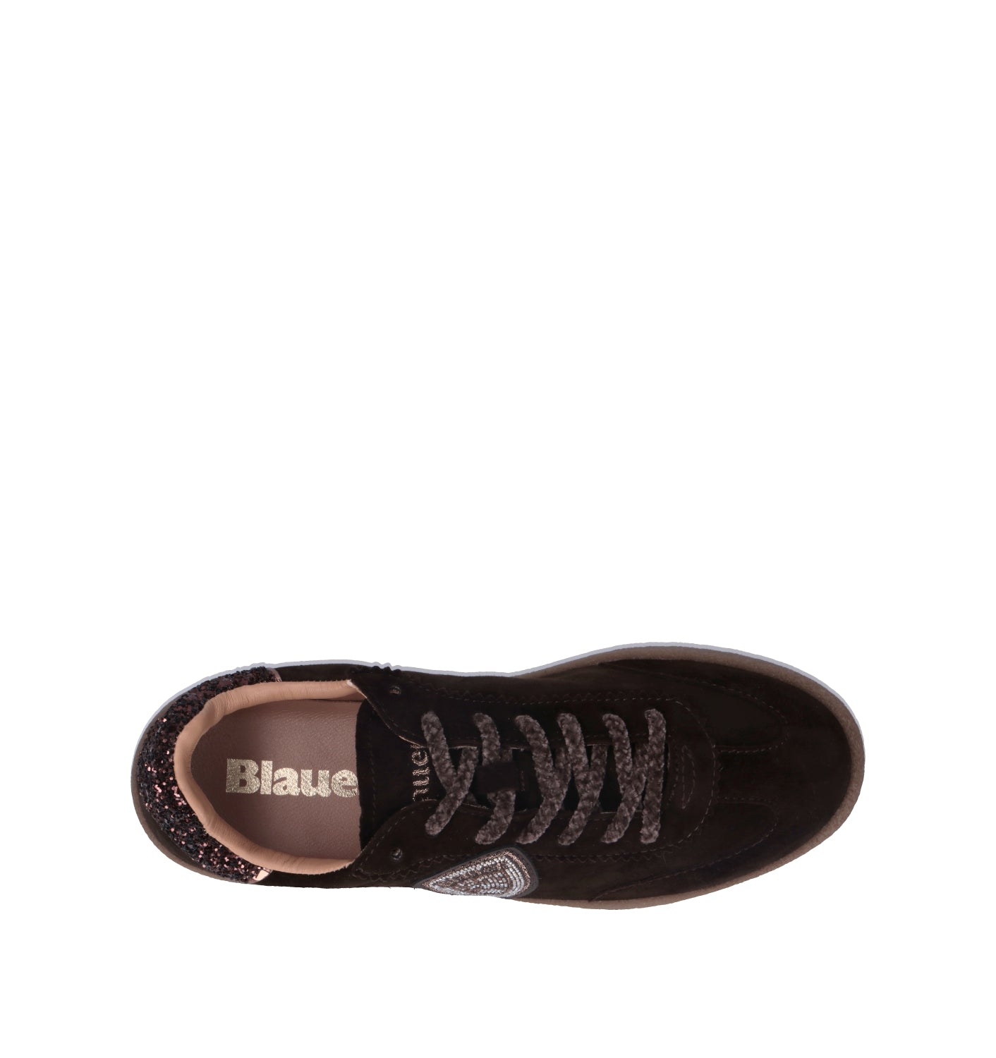 BLAUER Sneaker donna marrone in suede
