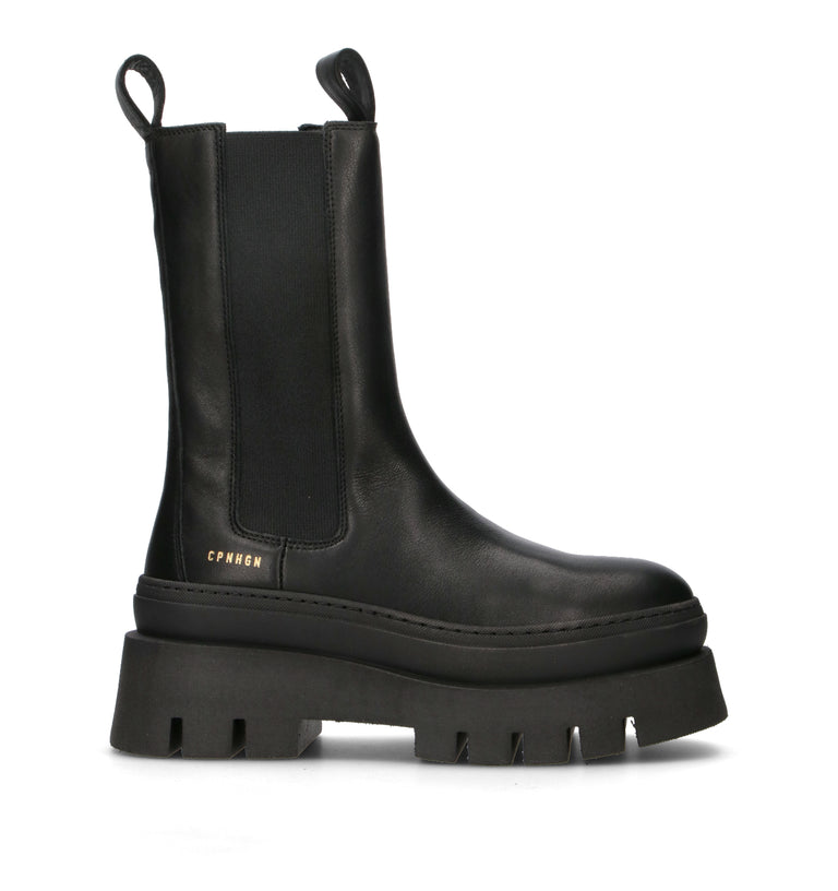 COPENHAGEN Beatles donna nero in pelle