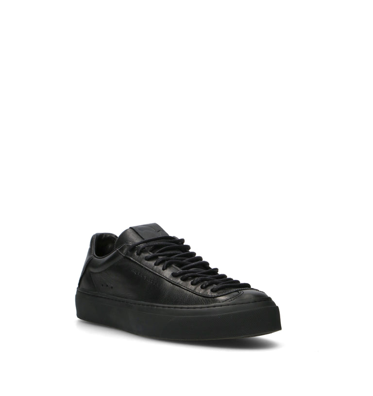 AQUA ALTA Sneaker uomo nera in pelle