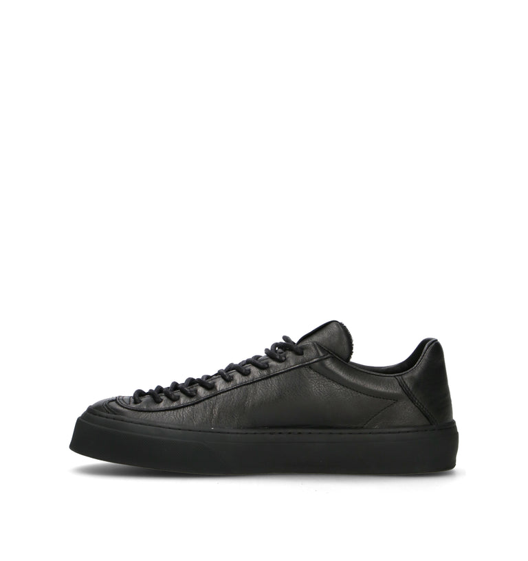 AQUA ALTA Sneaker uomo nera in pelle