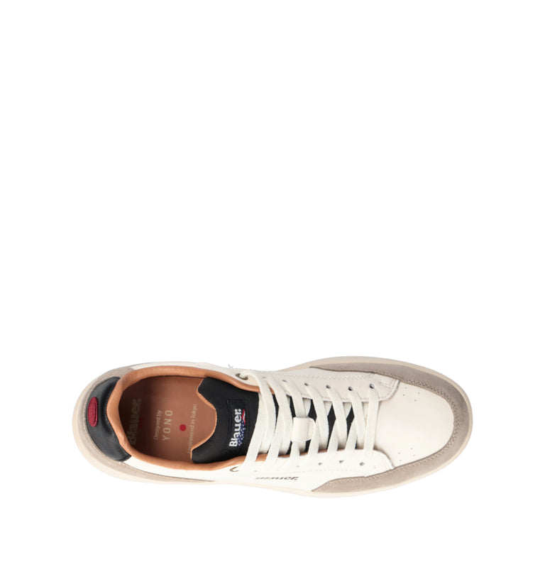 BLAUER Sneaker uomo bianca
