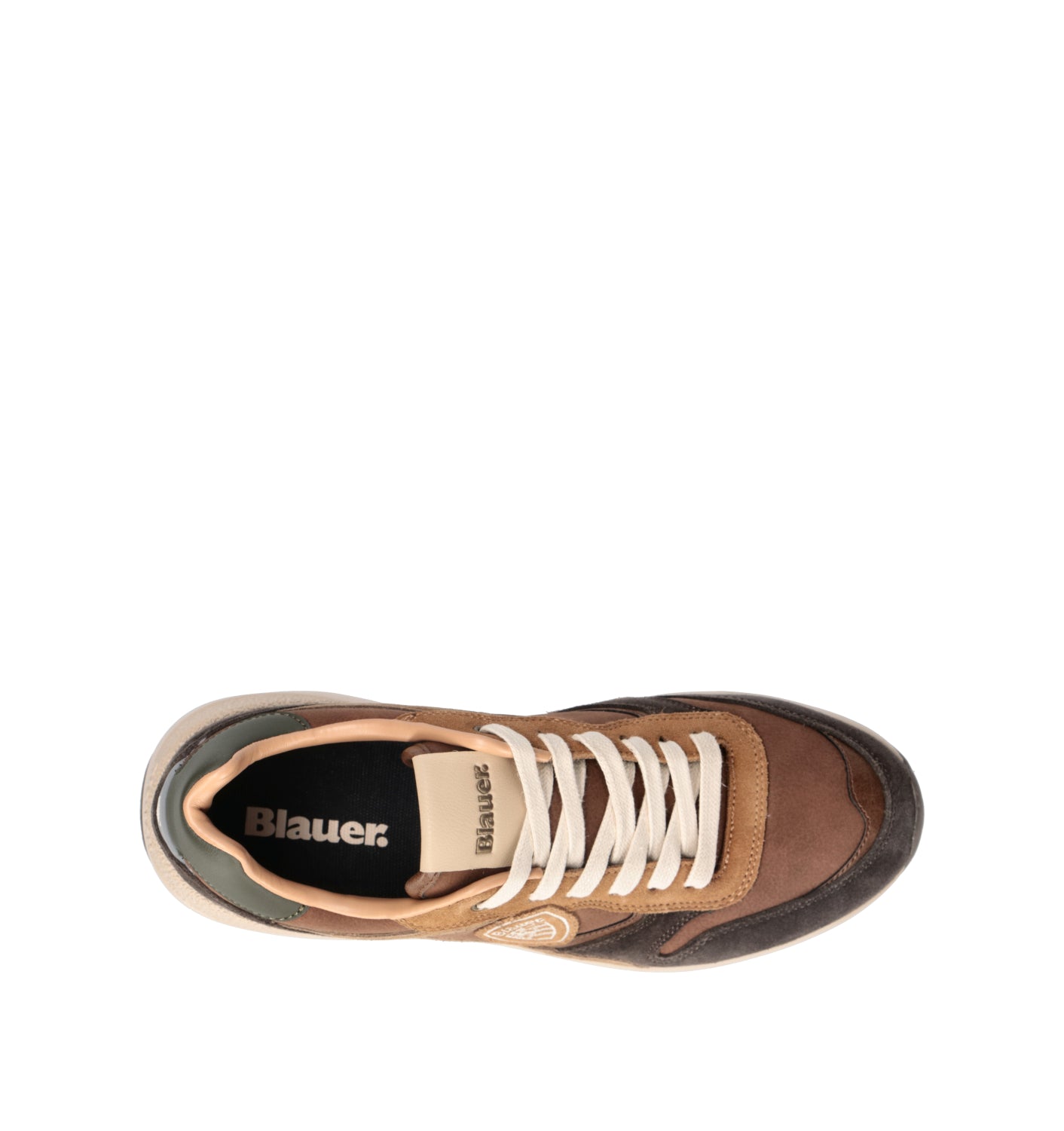BLAUER Sneaker uomo marrone