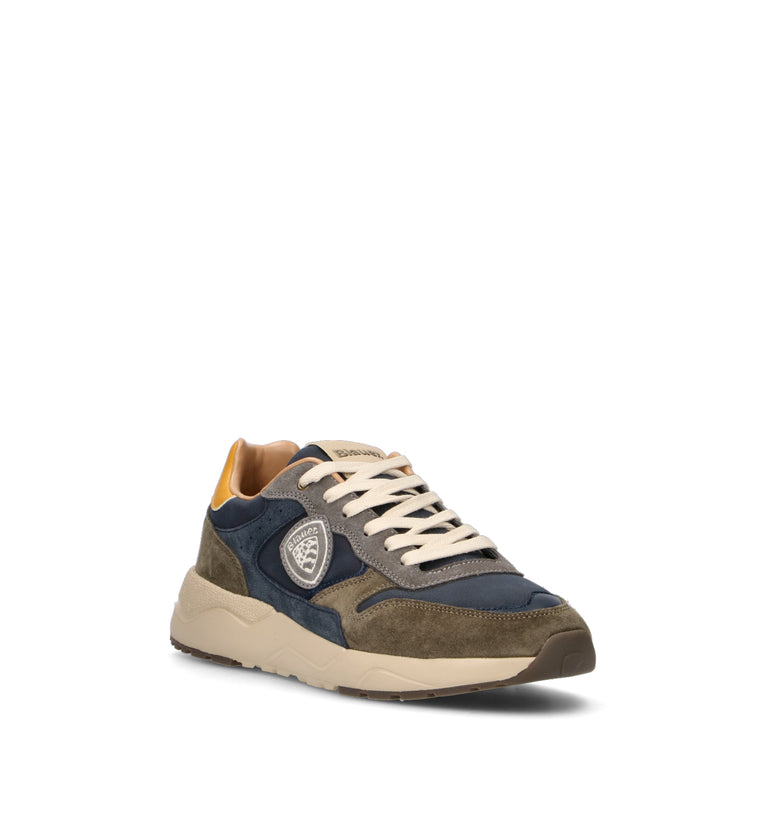 BLAUER Sneaker uomo militare