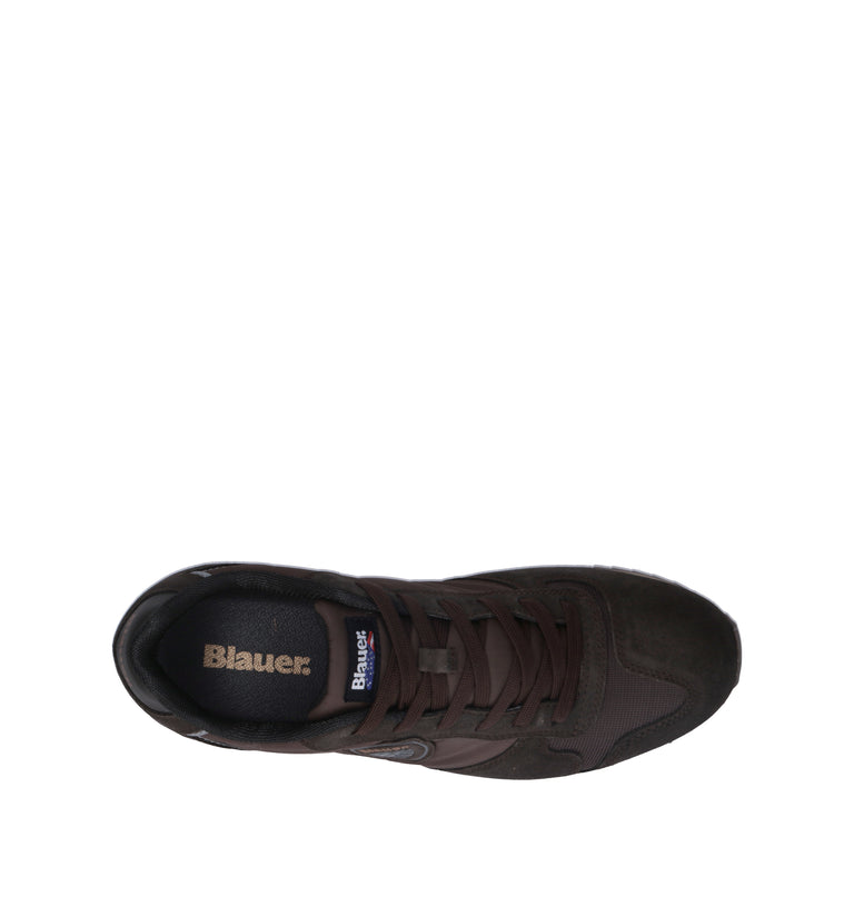 BLAUER Sneaker uomo marrone
