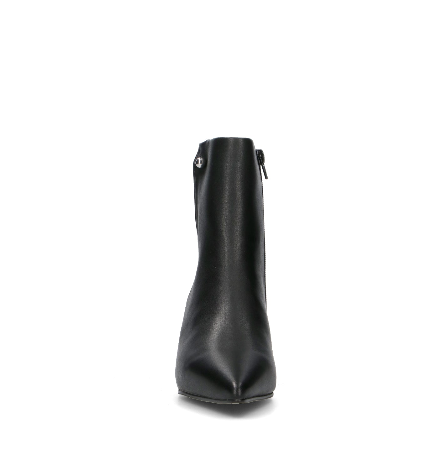 APEPAZZA Tronchetto donna nero in pelle