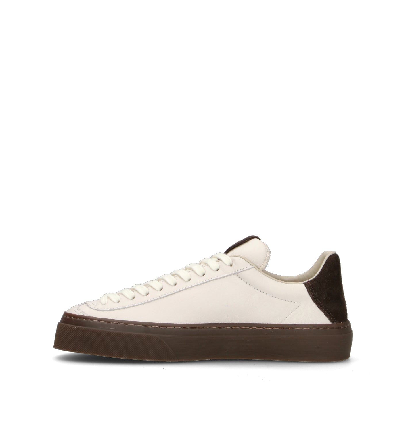 AQUA ALTA Sneaker donna bianca in pelle