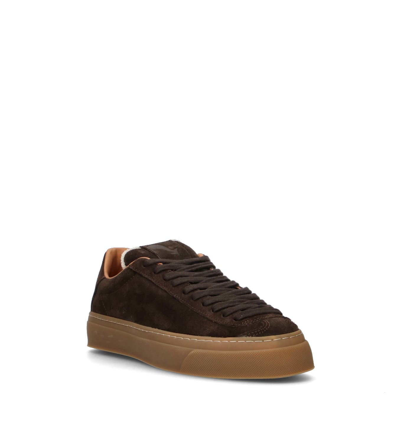 AQUA ALTA Sneaker donna marrone in suede