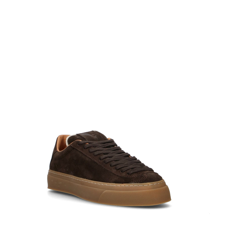 AQUA ALTA Sneaker donna marrone in suede