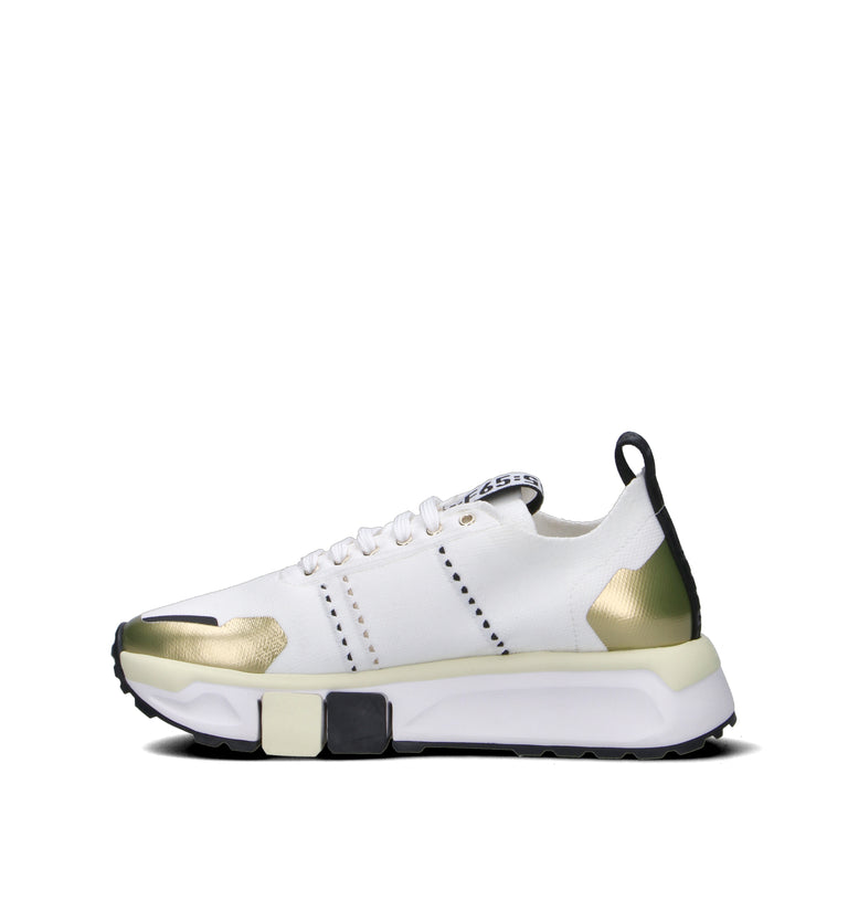 F65 Sneaker donna bianca
