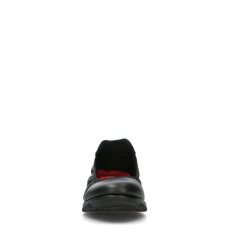 SAYDO Scarpa comfort donna nera in pelle