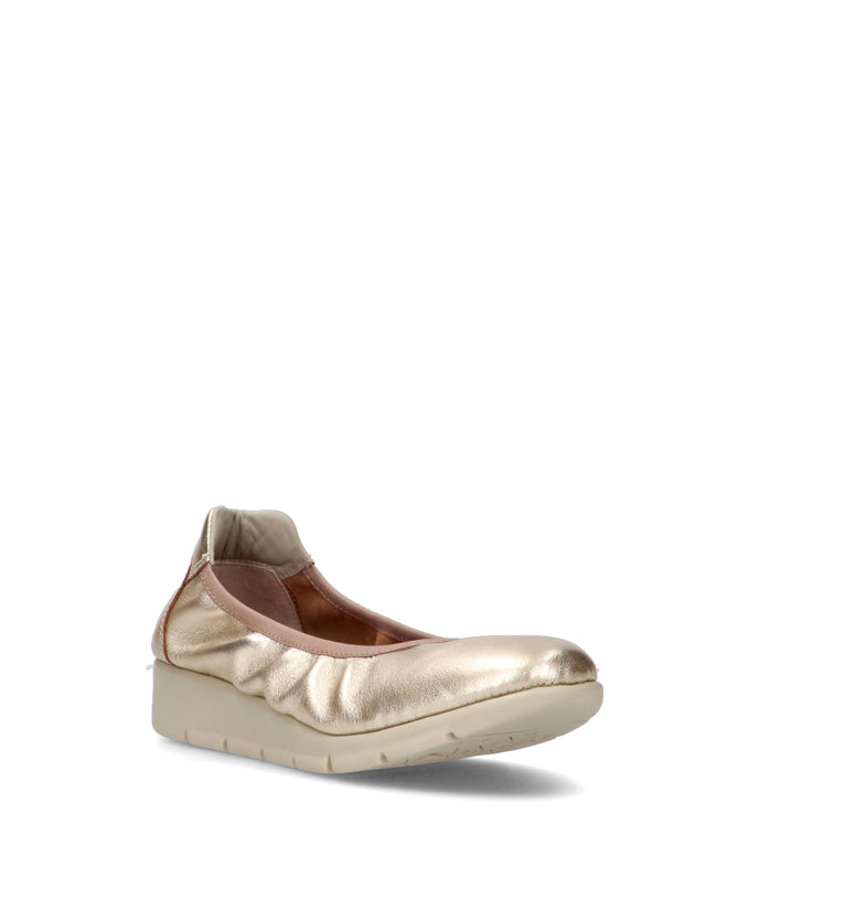 SAYDO Scarpa comfort donna platino in pelle