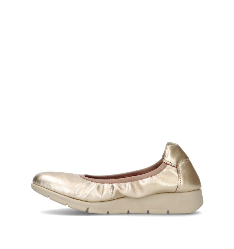 SAYDO Scarpa comfort donna platino in pelle