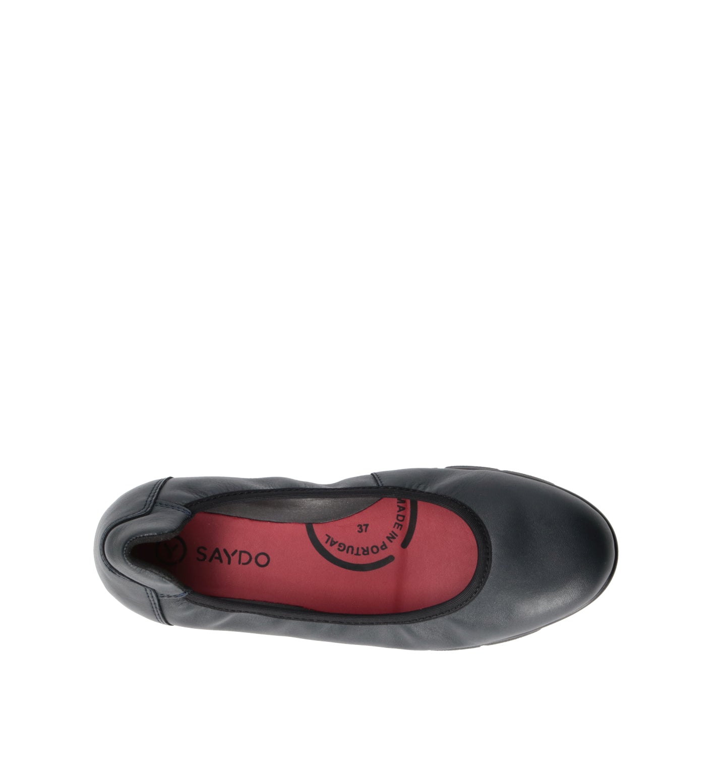 SAYDO Scarpa comfort donna blu in pelle