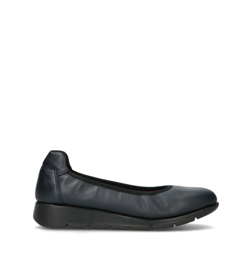 SAYDO Scarpa comfort donna blu in pelle