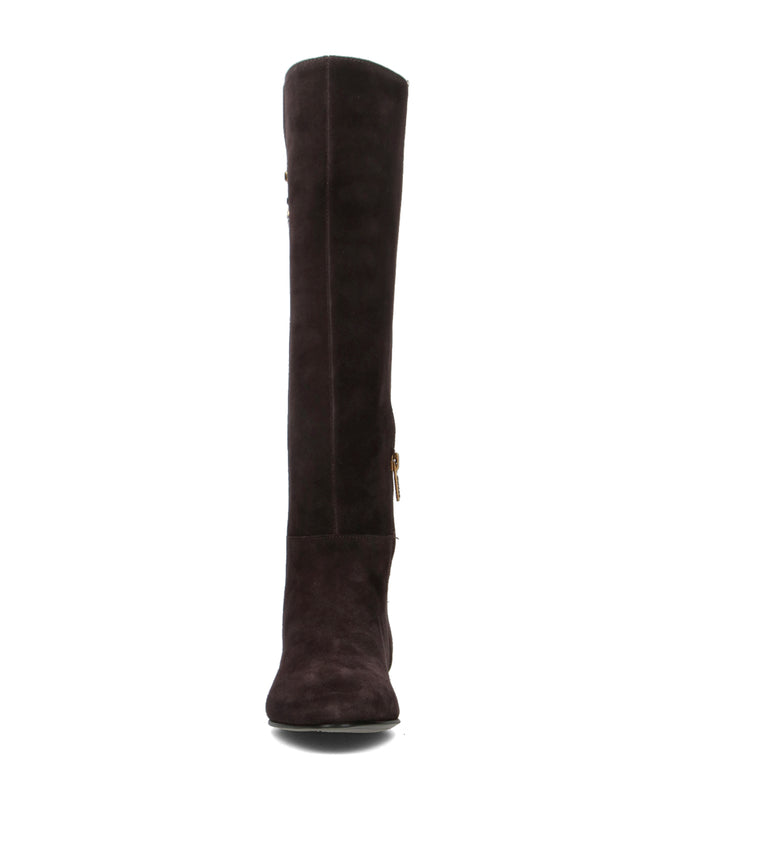 GUESS Stivale donna marrone in suede