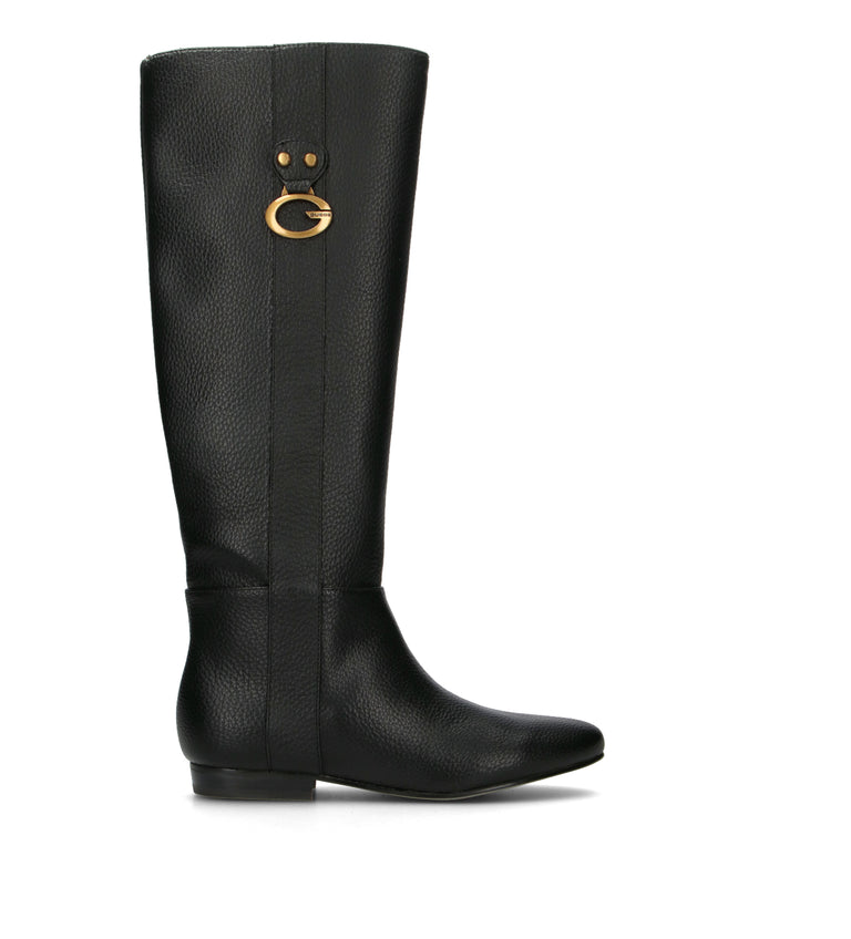 GUESS Stivale donna nero