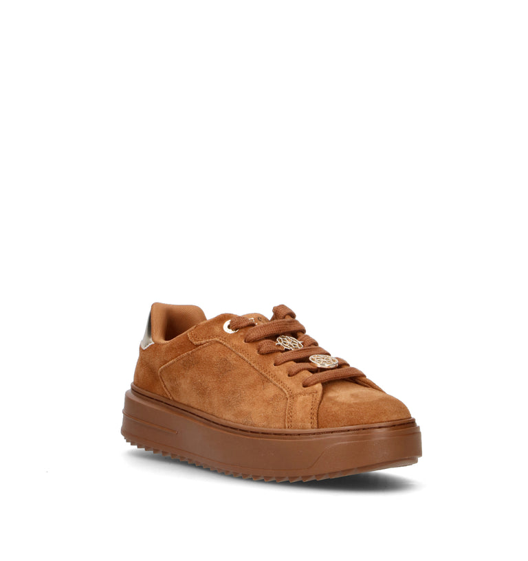GUESS Sneaker donna cuoio in suede