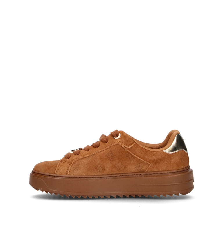 GUESS Sneaker donna cuoio in suede
