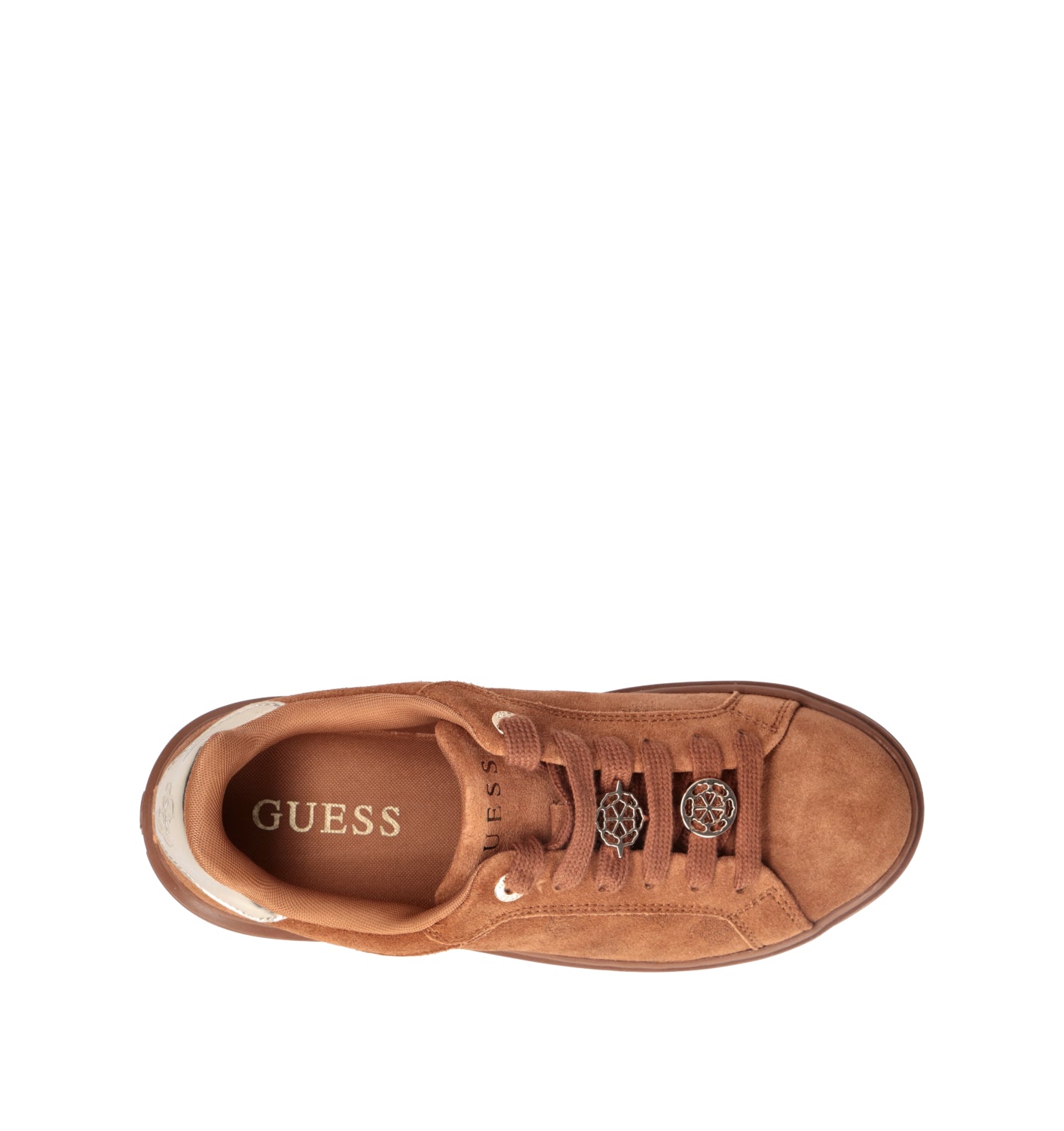 GUESS Sneaker donna cuoio in suede