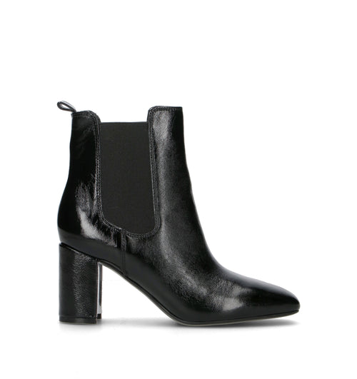 GUESS Tronchetto donna nero in pelle
